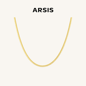 【新款】ARSIS自由搭配新款细蛇骨项链女时尚轻奢百搭简约大气