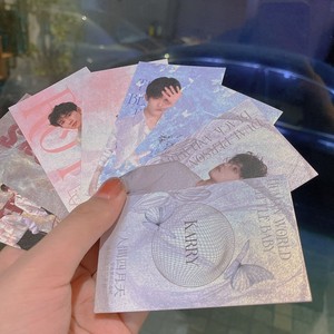 现货原创珠光小卡透卡tfboys王俊凯易烊千玺王源明星周边