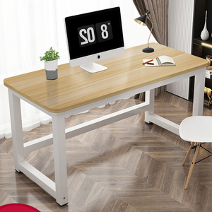 电脑桌台式简易书桌家用小户型卧室简约办公桌学习写字台长条桌子