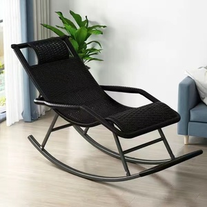 藤椅摇椅躺椅大人摇摇椅躺椅阳台家用休闲藤编老人逍遥椅子摇摇椅