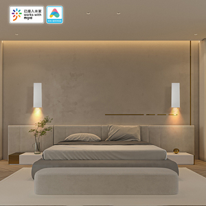 支持小米iot极简智能壁灯米家app联动无极调光情景氛围灯