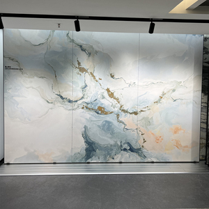 蒙娜丽莎陶瓷薄板瓷砖大板1200x2400别墅客厅现代简约 电视背景墙