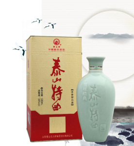 山东地方名酒 泰山特曲34度经典五岳独尊皇家小窖 单瓶特惠