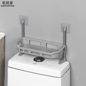 上方水箱后面的架子厕所卫生间植物置物支架蹲便器收纳神器1人付款29