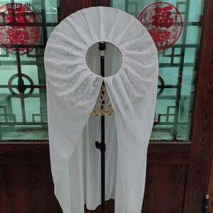 古风斗笠侠客帽子女带纱汉服影楼幕篱超仙帷帽古装道具摄影武侠帽