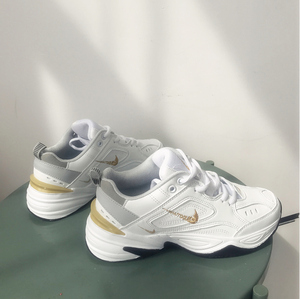 2020冬季新款老爹鞋m2k白橙银灰ins街拍潮鞋摩耐克韩版复古aj女鞋