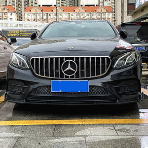 002人付款天猫改装奔驰w212 e200 e260 e300 e320中网镜面大标 中网前