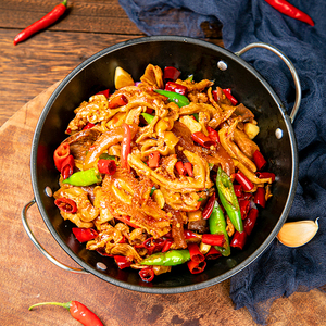 干锅牛杂250g湘菜酒店饭店餐饮速食特色菜半成品菜冷冻私房卤食材