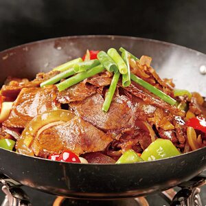 干锅带皮牛肉黄牛肉真空袋装酒店饭店用特色湘菜半成品菜冷冻食材