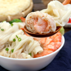 添运楼港式鲜虾云吞广东手工蟹子猪肉大馄饨速冻早餐宵夜元宝抄手