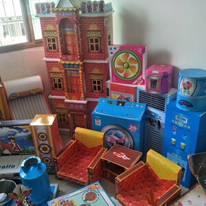 日本购,纸电视机纸扎平板电脑手机套装一周年祭祀上坟殡葬祭奠用