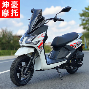 坤豪全新150cc路霸踏板摩托车燃油整车路虎款十代 国四电喷可上牌