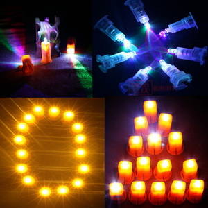 中秋节儿童DIY纸手工灯笼制作发光材料LED灯电子小灯珠灯泡灯芯灯