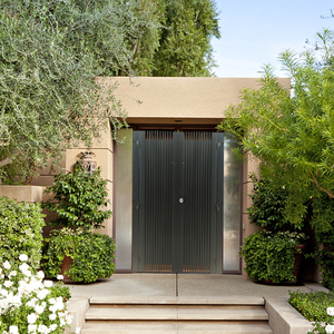 000人付款淘宝铁艺大门庭院门农家别墅花园小铁门简约单双开门农村