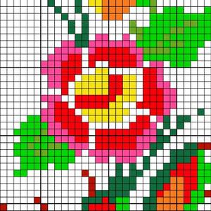 很多生肖鞋垫宝妈卖鞋垫图纸图案小格子十字绣图样花型龙老虎孔雀