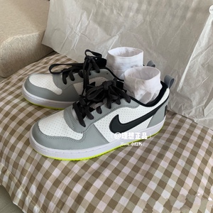 nike耐克 court 新款女子烟灰小迪奥低帮时尚百搭板鞋839985-104