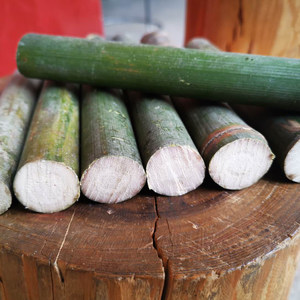 竹雕实心玉竹手把件小挂件竹圈异形实心竹教鞭原材料拐杖竹棍竹杆