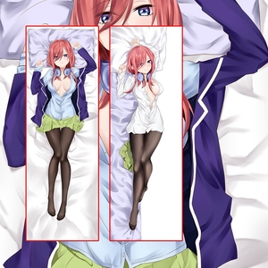 五等分的花嫁动漫二次元抱枕全身长条等身中野三玖男生睡觉可拆洗