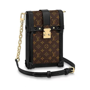 lv/路易威登包包女正品trunk vertical老花单肩斜挎包官网旗舰