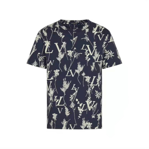 路易威登/lv衣服男2022年新leaf discharge t-shirt印花短袖1a7x2