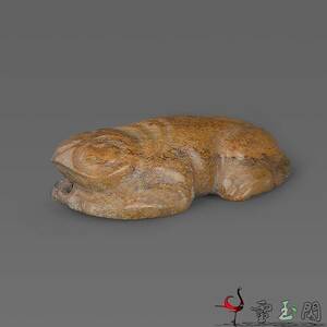 【花繁】高古玉红山文化玉器青蛙红山古玉老玉红山玉蛙