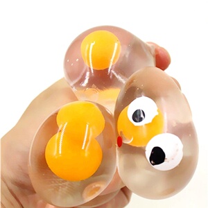 减压神器蛋蛋发泄鸡蛋摔不坏成人解压发泄球捏捏乐葡萄搞怪下蛋鸡