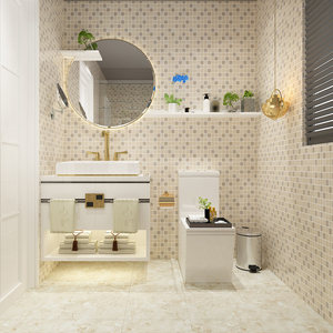 卫生间贴纸防水墙贴自粘加厚洗手间浴室瓷砖防潮厨房墙面防油墙纸