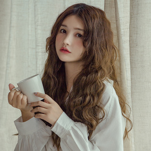 假发女长发长卷发大波浪网红泡面羊毛卷无痕接发u型玉米烫半头套