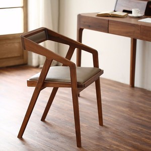 北欧实木餐椅轻奢单椅a字椅书椅靠背椅家用欧式椅子餐厅餐桌椅子