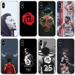 nba风城玫瑰罗斯手机壳适用苹果12 xr 7/8plus xsmax小米10s 11ultra