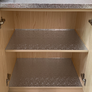 橱柜防油防潮贴纸厨房柜子厨柜垫纸防水铺纸锡箔纸铝箔纸加厚自粘