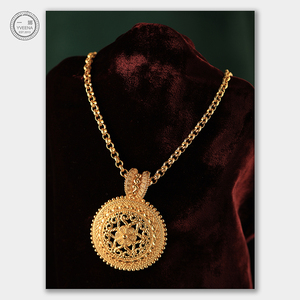 迪奥dior中古vintage复古古董首饰宫廷风格大吊坠毛衣链项链