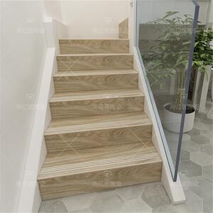 木纹砖仿实木楼梯踏步