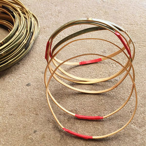 竹圈手工圆环儿童庙会亲子奖品套圈圈diy摆地摊手工艺玩具幼儿园