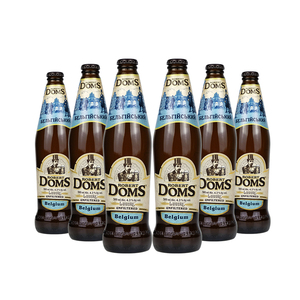 乌克兰进口啤酒500ml*6瓶罗伯特多姆斯白啤酒小麦大麦酿造