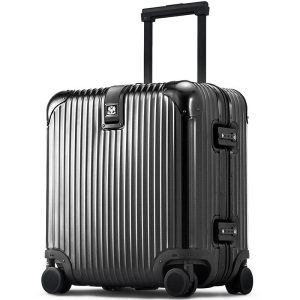 利马赫liemoch行李箱拉杆箱登机箱英皇oqo系列air款 报警防盗不锈