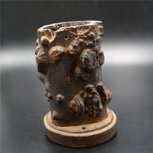 工艺品,礼品 办公文教礼品 礼品笔筒 花椒木笔筒