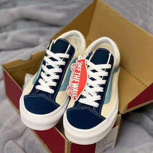 fanvans乐万斯蓝莓汽水系列刘耀文帆布鞋男马嘉祺同款滑板鞋女