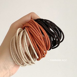 8036人付款淘宝情侣款手链一对刻字定制小皮筋给男朋友男生专属头绳