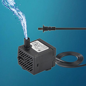 微景观水车水泵假山摆件水泵小型配件盆景风水球喷水水循环抽水泵