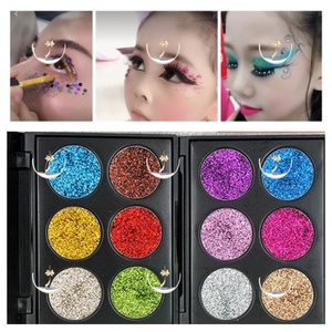 儿童舞台妆彩妆亮片贴钻石珠光闪粉眼影闪片儿童舞台妆幼儿园演出