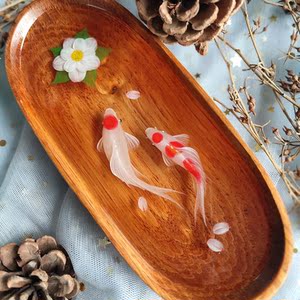 3d立体树脂画鱼锦鲤