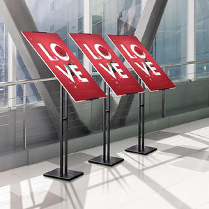 展示牌立式小广告牌落地招牌门面酒吧摆放陈列架参数牌架子定制