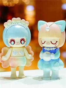 现货kimmy miki盲盒海洋系列泡泡玛特在售手办美人鱼少女心礼品