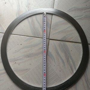 锅炉配件人孔垫头孔垫金属缠绕垫钢垫内径300毫米*400毫米密封垫