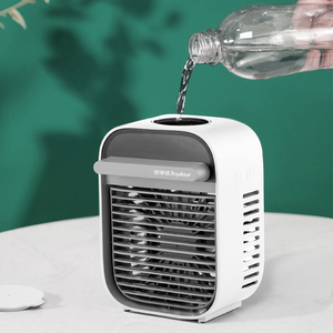 荣事达水冷电风扇家用宿舍电扇纳米冰雾加湿台扇小型迷你解暑神器