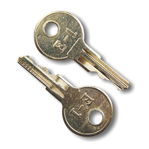 现货EZGO RXVTXT高尔夫球车钥匙 电动观光车配件 金属铜胶柄锁匙