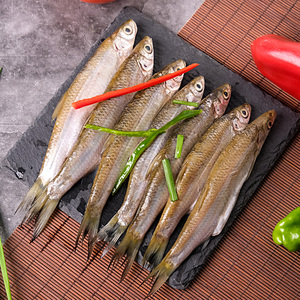 南漪湖野生新鲜小鱼淡水小鱼仔白条刁子鱼小河鱼冰冻真空保鲜500g