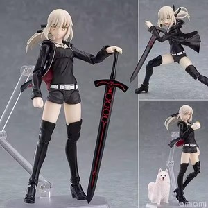 日版 figma 418 FATE FGO 黑 Saber 阿尔托莉雅 新宿 MF 手办模型