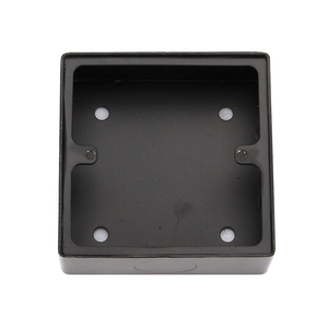 不锈钢开关插座明装底盒薄86型通用墙壁面板分线过线盒加厚明盒 8